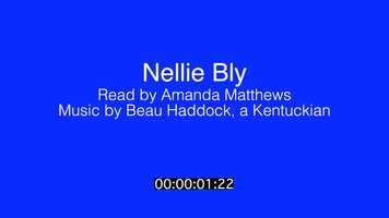 Free download Nellie Bly with Amanda introduction at head with Beau music video and edit with RedcoolMedia movie maker MovieStudio video editor online and AudioStudio audio editor onlin