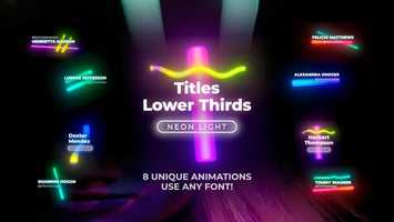 Free download Neon Light Lower Thirds 1 | After Effects Project Files - Videohive template video and edit with RedcoolMedia movie maker MovieStudio video editor online and AudioStudio audio editor onlin