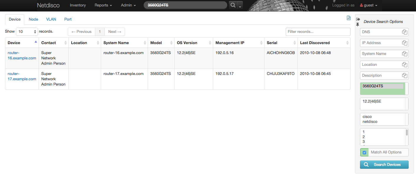 Download web tool or web app Netdisco Download web tool or web app Netdisco