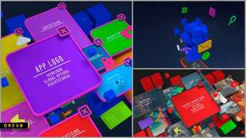 Free download New App and Youtube Intro | After Effects Project Files - Videohive template video and edit with RedcoolMedia movie maker MovieStudio video editor online and AudioStudio audio editor onlin