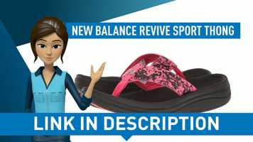 Free download New Balance Revive Sport Thong Black/Pink: review video and edit with RedcoolMedia movie maker MovieStudio video editor online and AudioStudio audio editor onlin