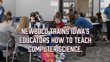 Free download NewBoCo Brings Computer Science to Iowas K-12 Schools video and edit with RedcoolMedia movie maker MovieStudio video editor online and AudioStudio audio editor onlin
