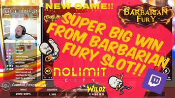 Free download New Game!! Super Big Win From Barbarian Fury Slot!! video and edit with RedcoolMedia movie maker MovieStudio video editor online and AudioStudio audio editor onlin