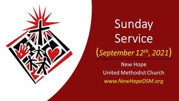 Free download New Hope Service from Sunday, September 12, 2021 video and edit with RedcoolMedia movie maker MovieStudio video editor online and AudioStudio audio editor onlin