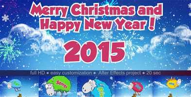 Free download New Year 2020 Sheep Greetings and Countdown | After Effects Project Files - Videohive template video and edit with RedcoolMedia movie maker MovieStudio video editor online and AudioStudio audio editor onlin