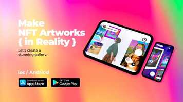 Free download NFT-ARt  - APP Intro video and edit with RedcoolMedia movie maker MovieStudio video editor online and AudioStudio audio editor onlin