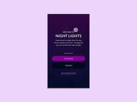 Free download Night Lights App Concept video and edit with RedcoolMedia movie maker MovieStudio video editor online and AudioStudio audio editor onlin
