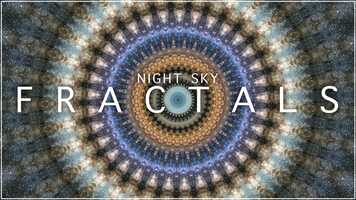 Free download NIGHT SKY FRACTALS - 4K video and edit with RedcoolMedia movie maker MovieStudio video editor online and AudioStudio audio editor onlin