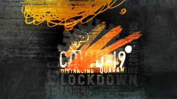 Free download (no audio) Experimental .. Covid-19 theme / Short (15 sec) animation video and edit with RedcoolMedia movie maker MovieStudio video editor online and AudioStudio audio editor onlin