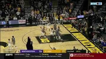 Free download Northwestern vs Iowa 2/11/2019 video and edit with RedcoolMedia movie maker MovieStudio video editor online and AudioStudio audio editor onlin