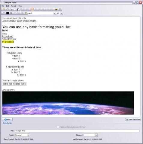 Download web tool or web app Notes/Tasks