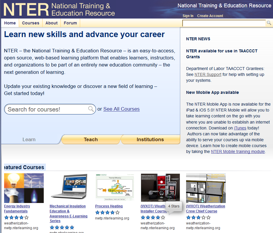 Download web tool or web app NTER Download web tool or web app NTER