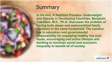 Free download Nutrition Paradox- Summary (1).pptx video and edit with RedcoolMedia movie maker MovieStudio video editor online and AudioStudio audio editor onlin