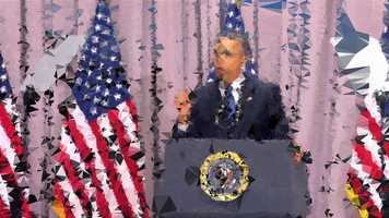 Free download Obama press conference cartoon video and edit with RedcoolMedia movie maker MovieStudio video editor online and AudioStudio audio editor onlin