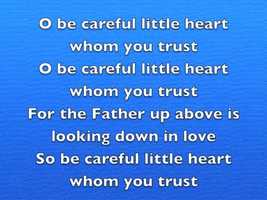 Free download O be careful little eyes- song video and edit with RedcoolMedia movie maker MovieStudio video editor online and AudioStudio audio editor onlin