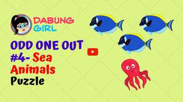 Free download Odd One Out Puzzle #4-Sea Animals | Can you find odd one? | Puzzle With Answer | Best English Riddle video and edit with RedcoolMedia movie maker MovieStudio video editor online and AudioStudio audio editor onlin