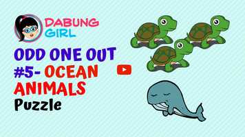 Free download Odd One Out Puzzle #5-Ocean Animals | Can you spot the odd one? | Unique | Only one | English Riddle video and edit with RedcoolMedia movie maker MovieStudio video editor online and AudioStudio audio editor onlin