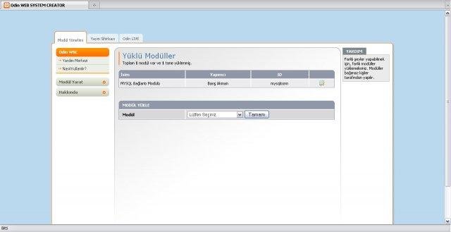 Download web tool or web app Odin WSC