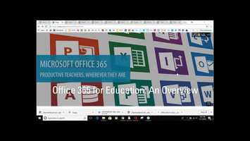 Free download Office 365 for Education An Overview video and edit with RedcoolMedia movie maker MovieStudio video editor online and AudioStudio audio editor onlin
