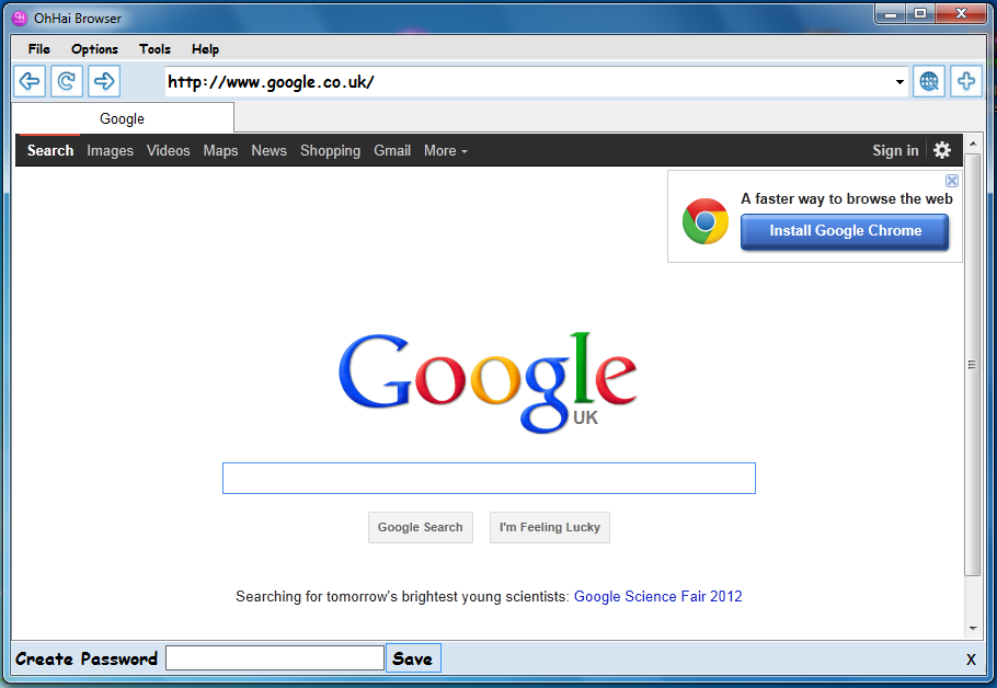 Download web tool or web app OhHai Browser Download web tool or web app OhHai Browser