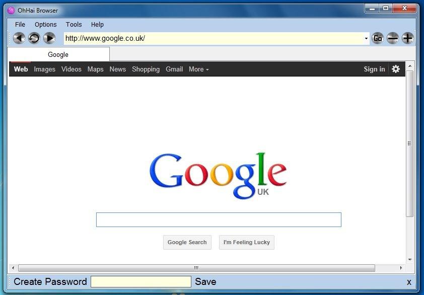 Download web tool or web app OhHai Browser Download web tool or web app OhHai Browser