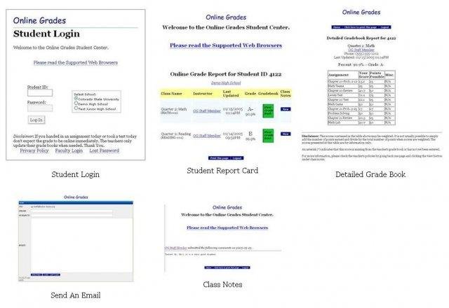 Download web tool or web app Online Grades  Attendance