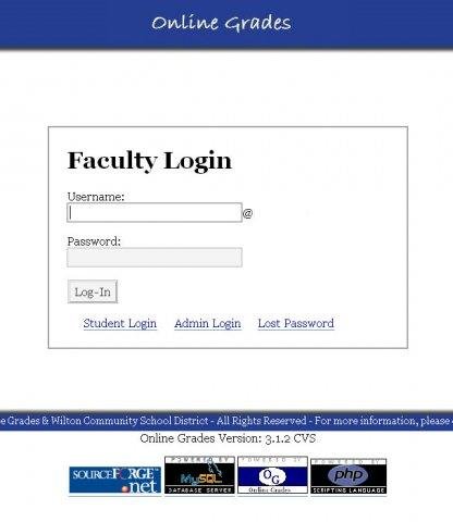 Download web tool or web app Online Grades  Attendance