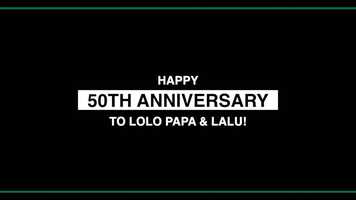 Free download Onyx  Jaden: Special Music for Lalu  Lolo Papas 50th Wedding Anniversary video and edit with RedcoolMedia movie maker MovieStudio video editor online and AudioStudio audio editor onlin