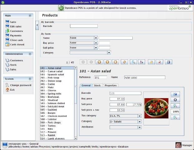 Download web tool or web app Openbravo Java POS