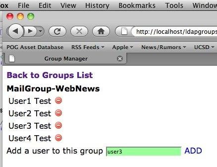Download web tool or web app Open Directory Group Manager