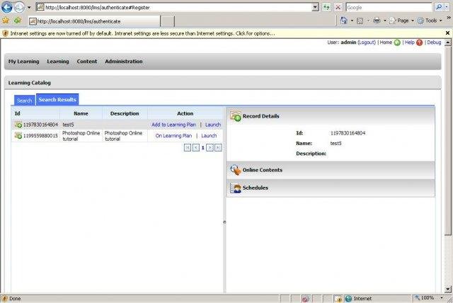 Download web tool or web app Open Enrollment LMS
