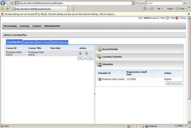 Download web tool or web app Open Enrollment LMS