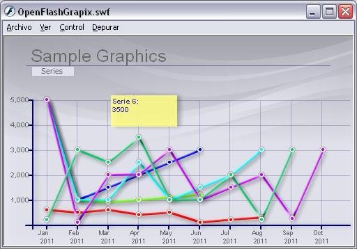 Download web tool or web app Open Flash Grapix