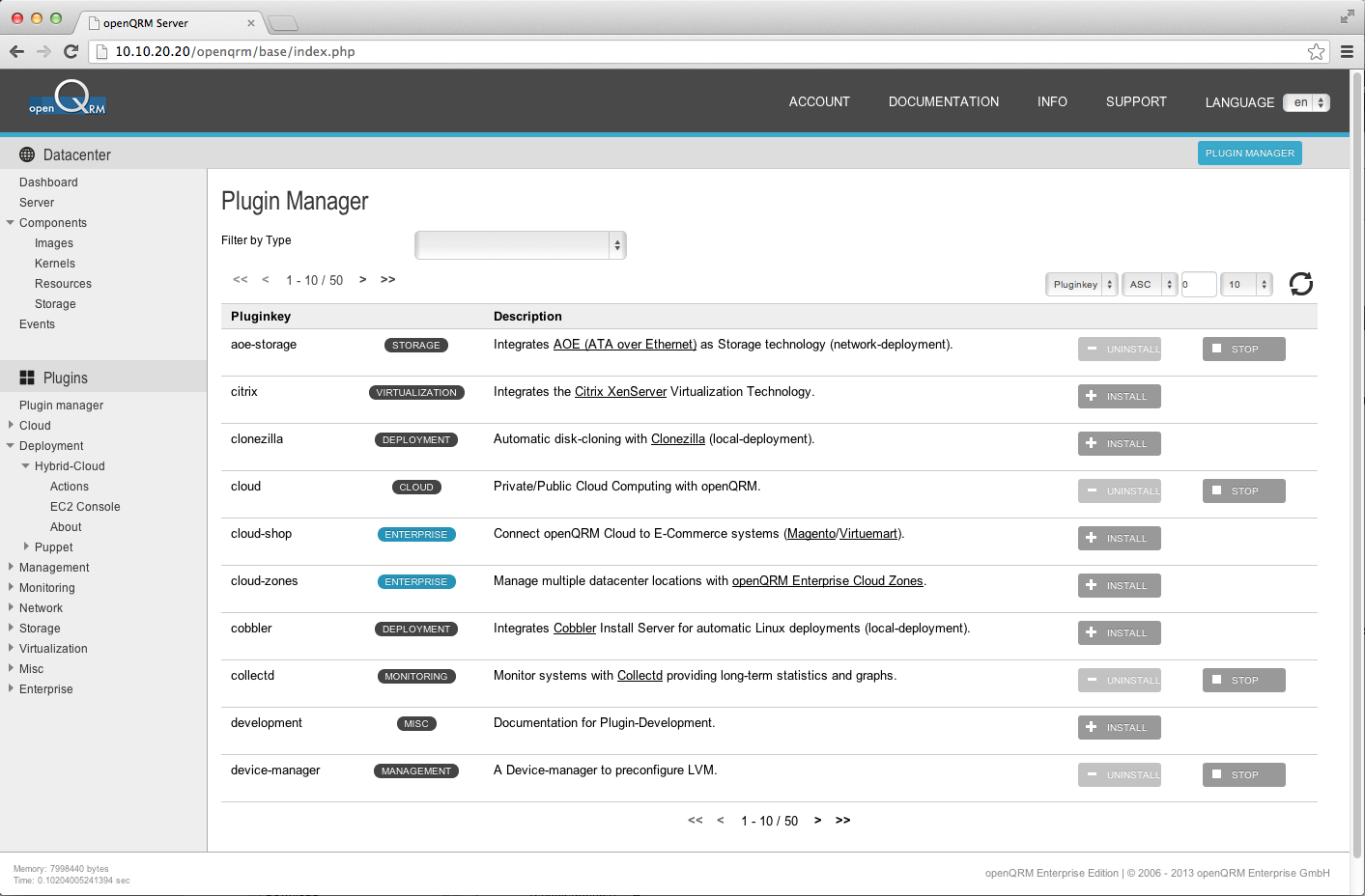 Download web tool or web app openQRM - Cloud Computing Platform