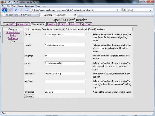 Download web tool or web app OpenReg