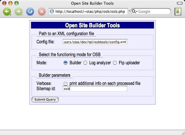 Download web tool or web app Open Site Builder: Web developer tools