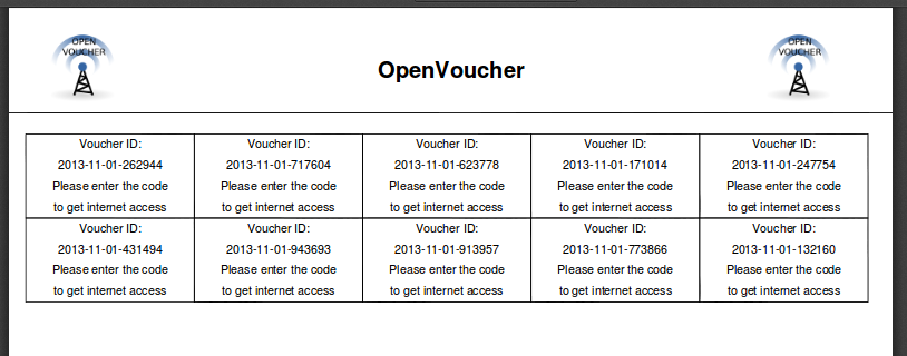Download web tool or web app OpenVoucher