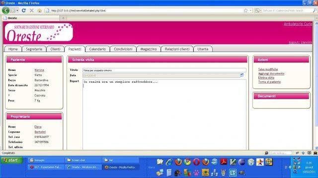 Download web tool or web app Oreste-vet