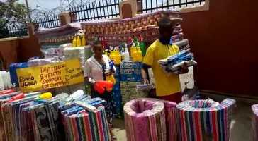 Free download organizing health supplies and mattresses to distribute to foster homes video and edit with RedcoolMedia movie maker MovieStudio video editor online and AudioStudio audio editor onlin