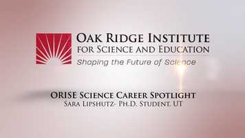 Free download ORISE Science Career Spotlight-Sara Lipshutz video and edit with RedcoolMedia movie maker MovieStudio video editor online and AudioStudio audio editor onlin