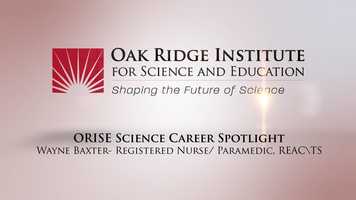 Free download ORISE Science Career Spotlight-Wayne Baxter video and edit with RedcoolMedia movie maker MovieStudio video editor online and AudioStudio audio editor onlin