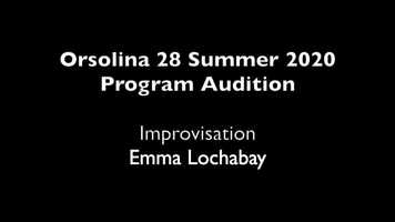 Free download Orsolina 28 Summer 2020 Program Audition- Improvisation video and edit with RedcoolMedia movie maker MovieStudio video editor online and AudioStudio audio editor onlin