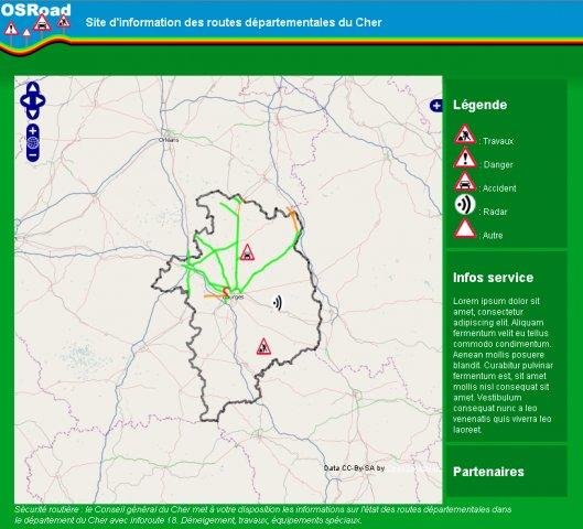 Download web tool or web app OSRoad