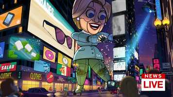 Free download Our Cartoon President - Hillary Robot (Mixing/Sound Design) video and edit with RedcoolMedia movie maker MovieStudio video editor online and AudioStudio audio editor onlin
