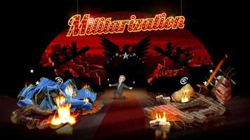 Free download Our Cartoon President - Militarization (Music Mixing/Production) video and edit with RedcoolMedia movie maker MovieStudio video editor online and AudioStudio audio editor onlin