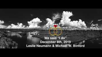 Free download Our Watery Wedding, Leslie Neumann and Michael W. Binford video and edit with RedcoolMedia movie maker MovieStudio video editor online and AudioStudio audio editor onlin