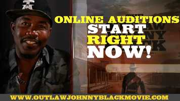 Free download Outlaw Johnny Black - Casting Call  Open Auditions video and edit with RedcoolMedia movie maker MovieStudio video editor online and AudioStudio audio editor onlin
