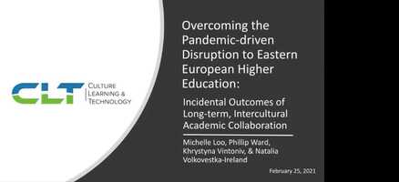 Free download Overcoming the pandemic-driven disruption to Eastern European higher education video and edit with RedcoolMedia movie maker MovieStudio video editor online and AudioStudio audio editor onlin
