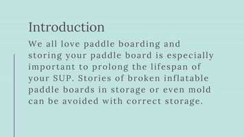 Free download Paddle Board Storage Ideas video and edit with RedcoolMedia movie maker MovieStudio video editor online and AudioStudio audio editor onlin