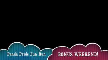 Free download Panda Pride Fun Run Bonus Weekend video and edit with RedcoolMedia movie maker MovieStudio video editor online and AudioStudio audio editor onlin